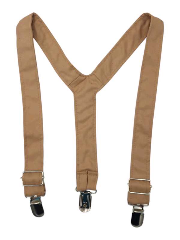 Camel boys suspenders accessory