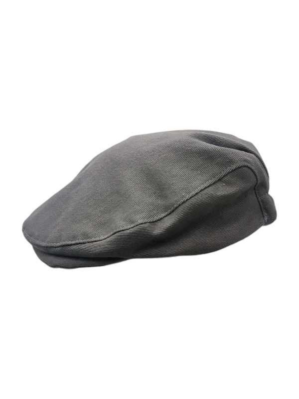 Dark grey poorboy cap
