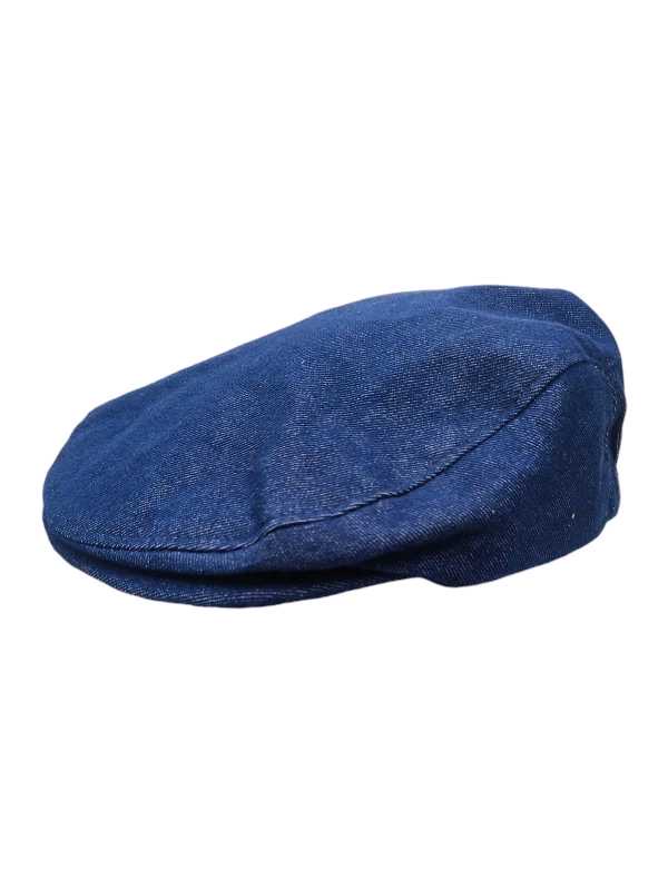 Denim poorboy cap for boys