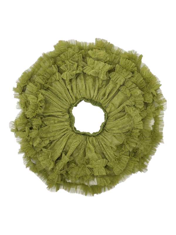 Olive moss green fluffy tutu - Image 2