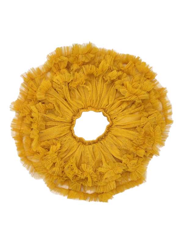 Mustard fluffy tutu - Image 2