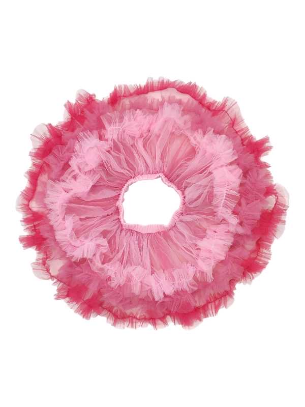 Cerise pink ombre fluffy tutu - Image 2