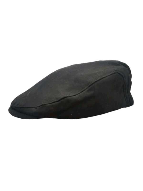 Black poorboy cap