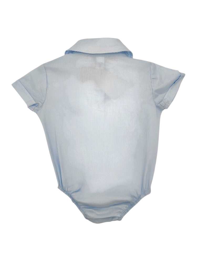 Baby blue romper shirt - Image 2