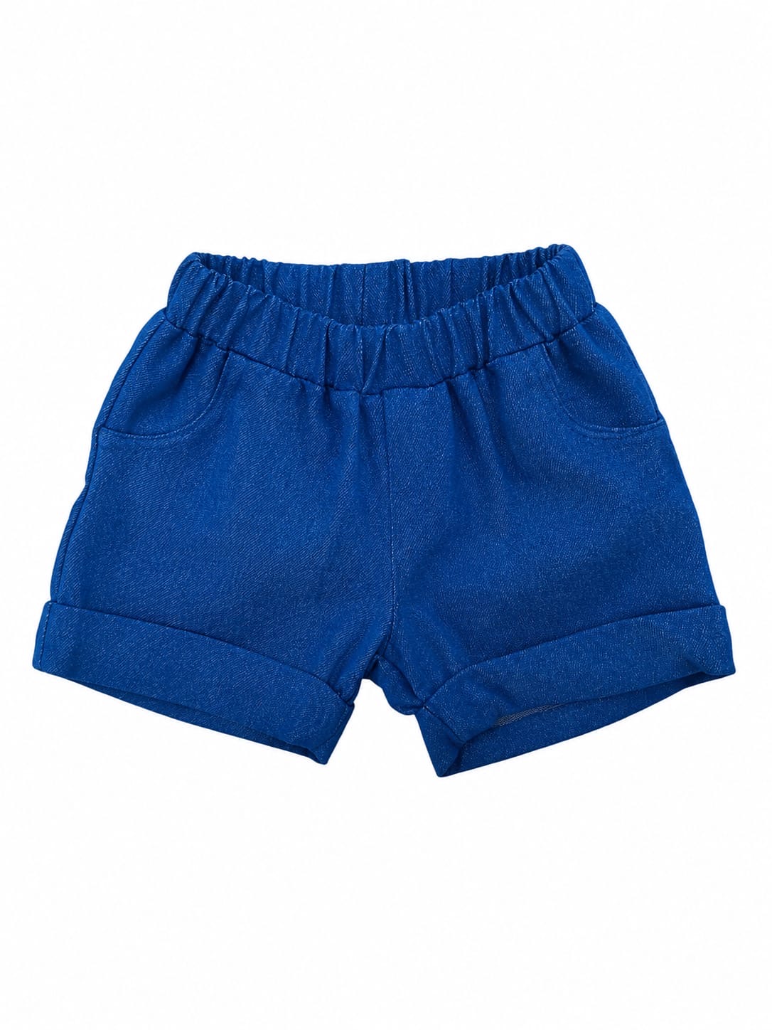 Light denim shorts