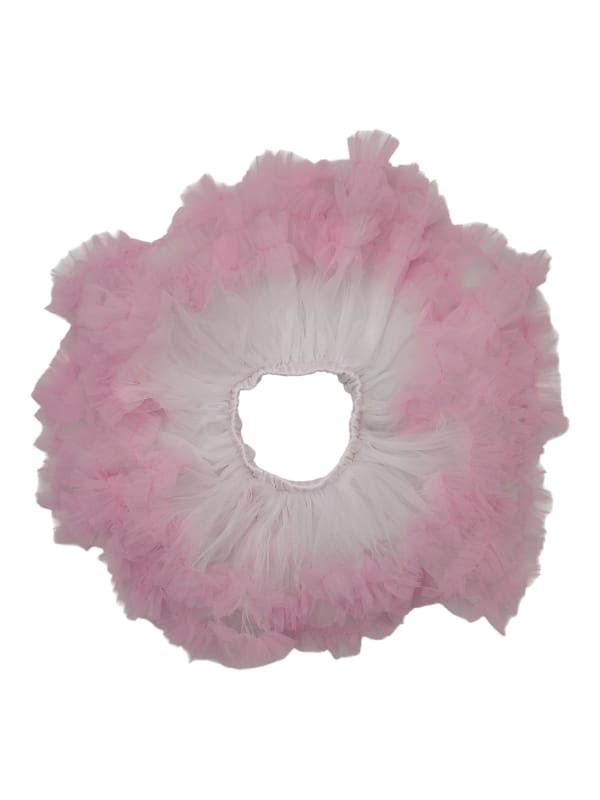White and pink fluffy tutu - Image 2