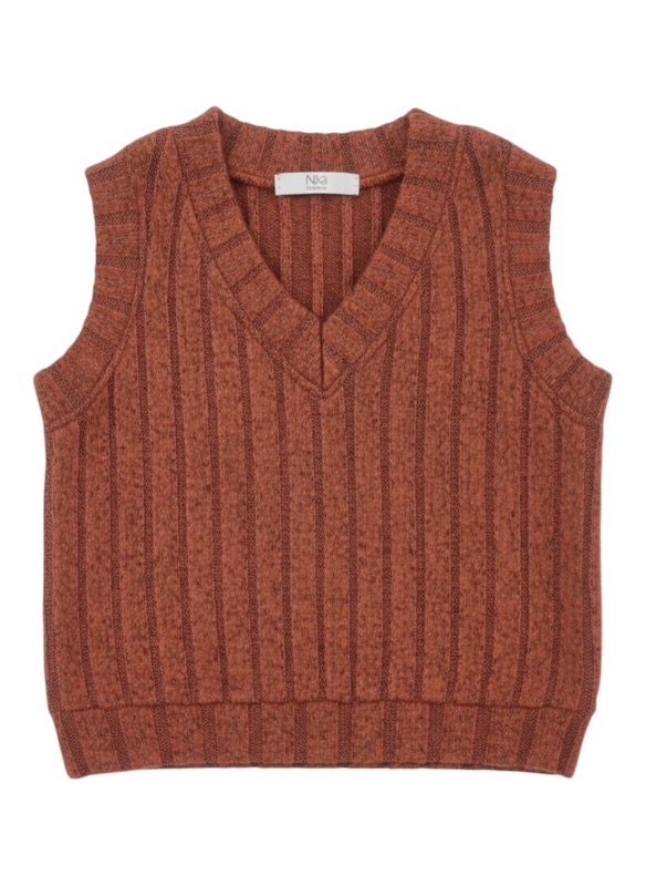 Rust boy pullover