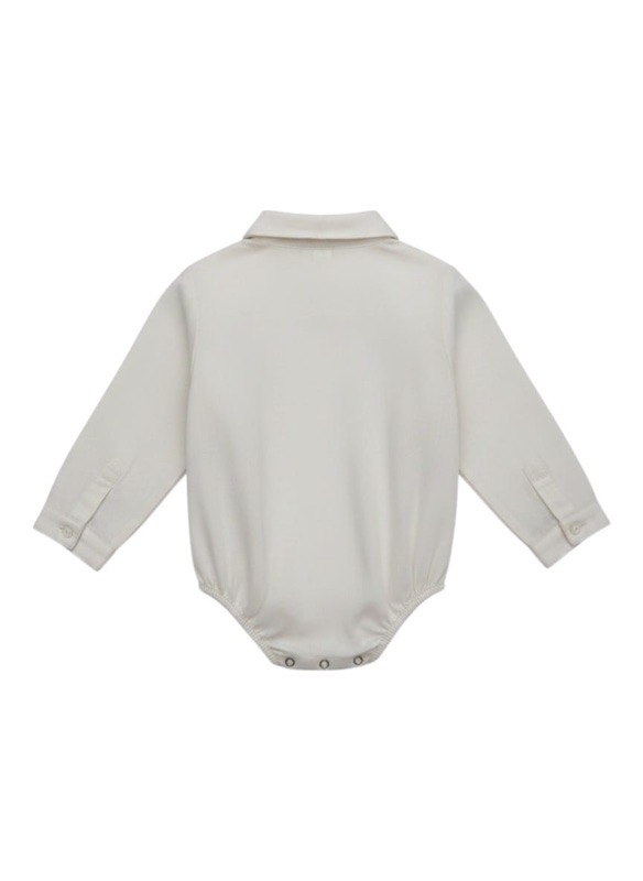 Cream romper shirt - Image 2